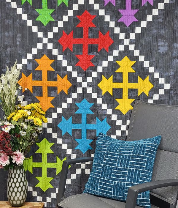 Thor's Hammer Quilt Kit "48x64" Size GE Designs