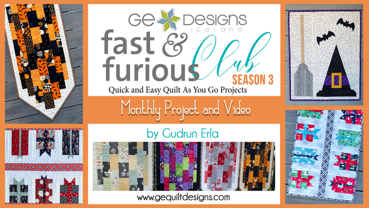 Fast & Furious Club SEASON 3 - 9 MONTHS QAYG pattern & video class