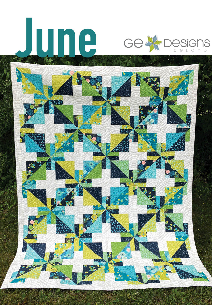 June Stripology Quilt with Janet