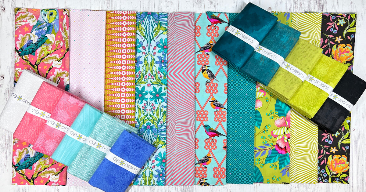 Gege Designs 11/15 Tipsy Tuesday Fabric and Pulls – GE Designs