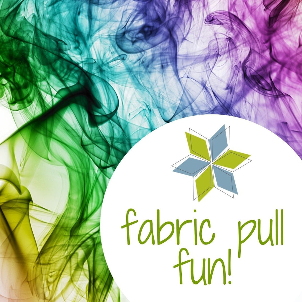 Fabric pull fun!!!