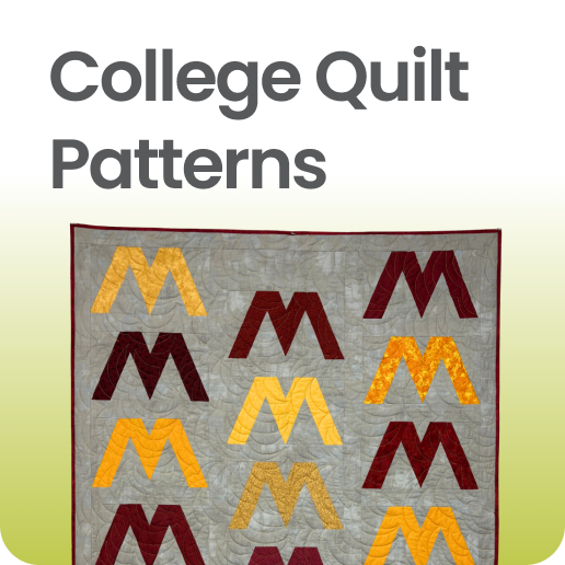 College Quilt Patterns – GE Designs