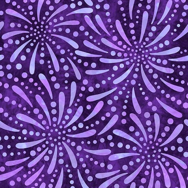 Fireworks Purple 1054-606 - 108" Wide 1 YARD Fabrics Wilmington   