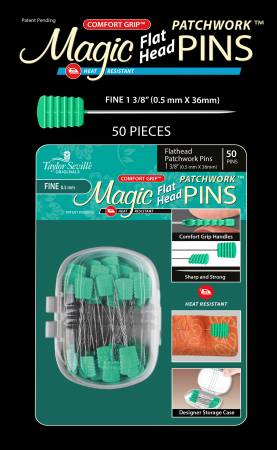 Magic Pins Quilting Pins 1-3/4 50 count by Taylor Seville - The Sewing  Collection