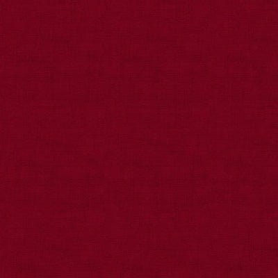 Burgundy, Linen Texture 1 Yard Basics