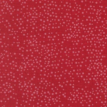 Dotty Thatched Scarlet 48715 119, quilting fabric by Moda Fabrics