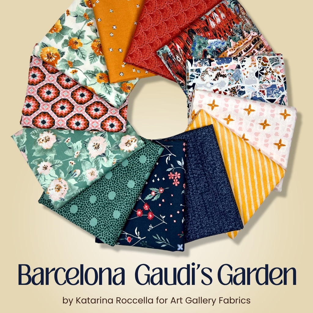 Barcelona Half Yard Bundle Fabrics Art Gallery