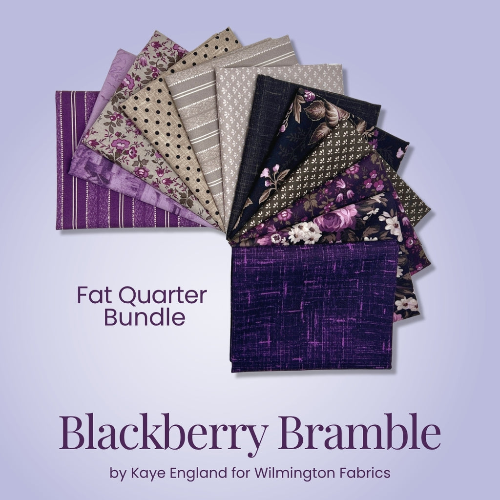 Blackberry Bramble Fat Quarter Bundle Fabrics Wilmington