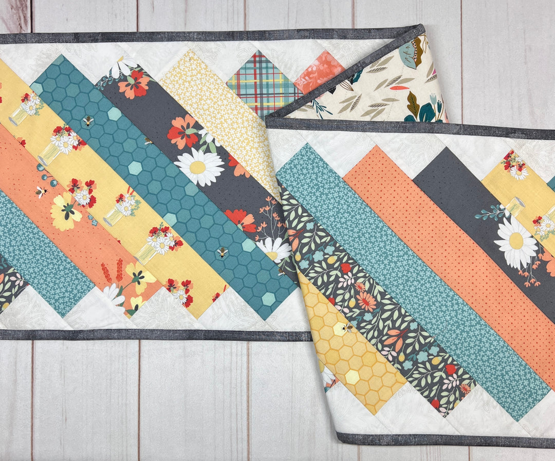Boardwalk Table runner - Pattern and video class – GE Designs