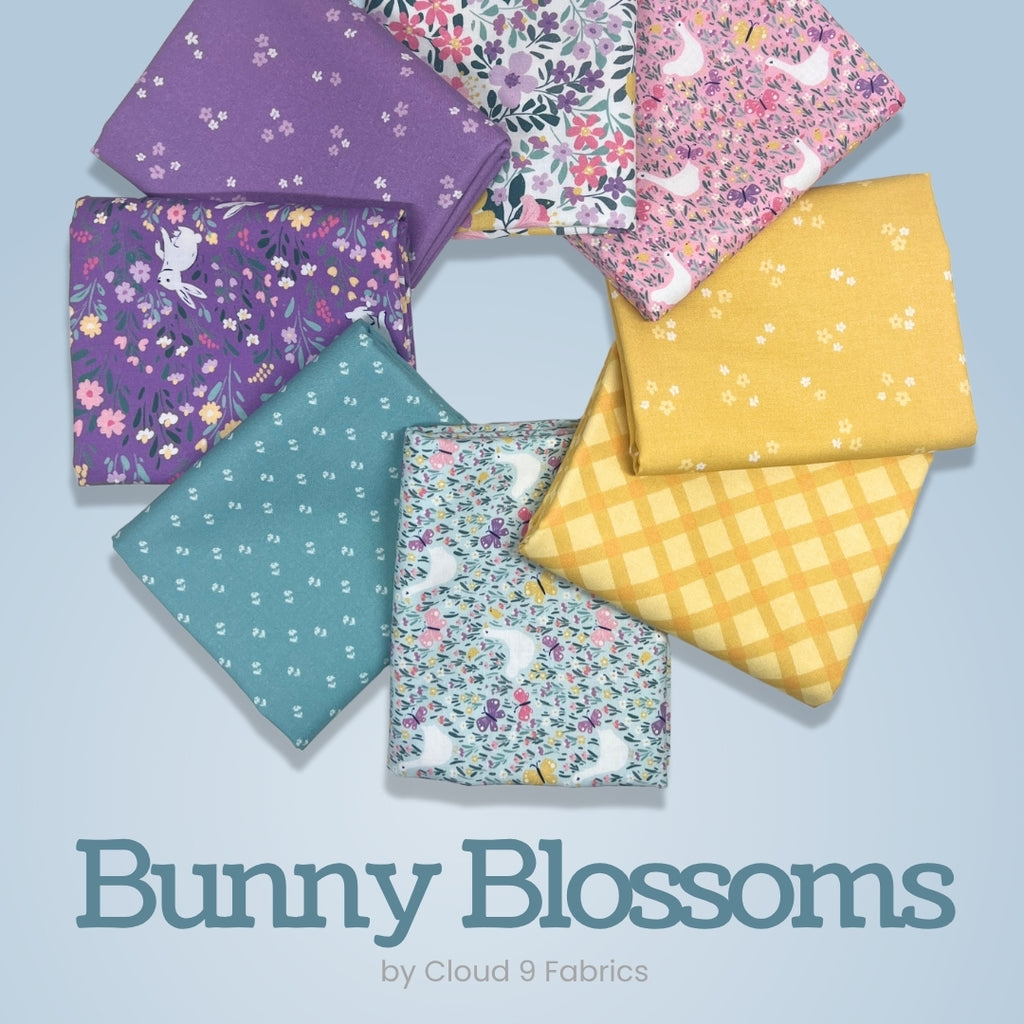 Bunny Blossoms Half Yard Bundle Fabrics Cloud 9