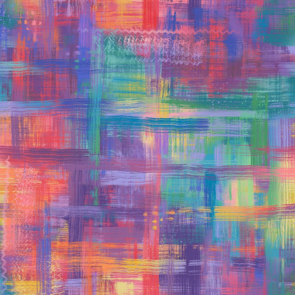 Colorfield Rainbow Multi Wide Backing Fabric - MASQBD650-Z - 3