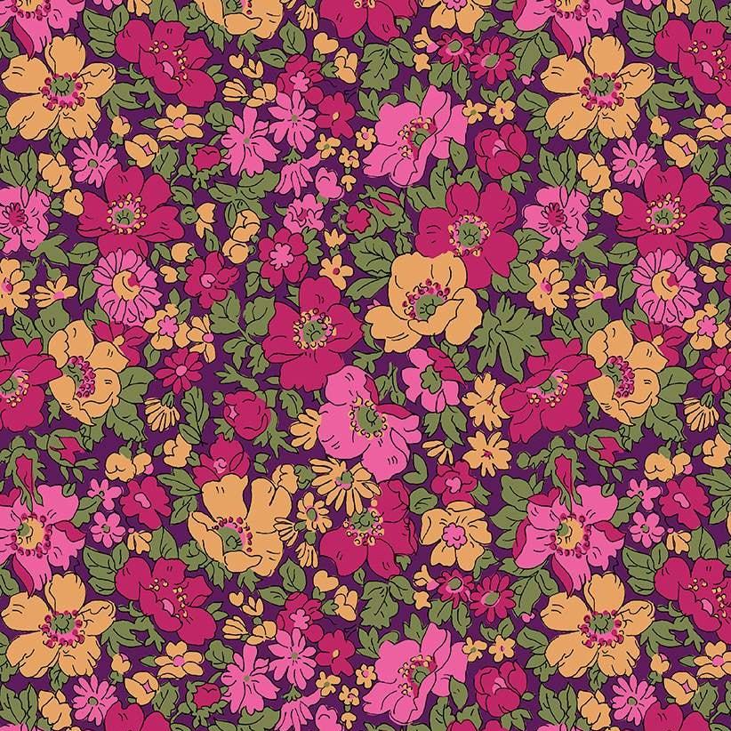 Cosmos Park Floral A2 - 108" Wide 3 YARD Fabrics Liberty   