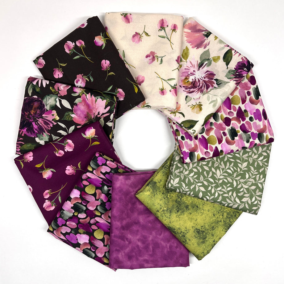 10 pc Dahlia Dreams Half Yard Bundle – GE Designs