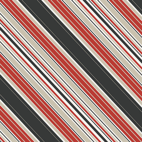 Diagonal Stripe Slanted Multi CAP-A-7001 Fabrics Art Gallery   