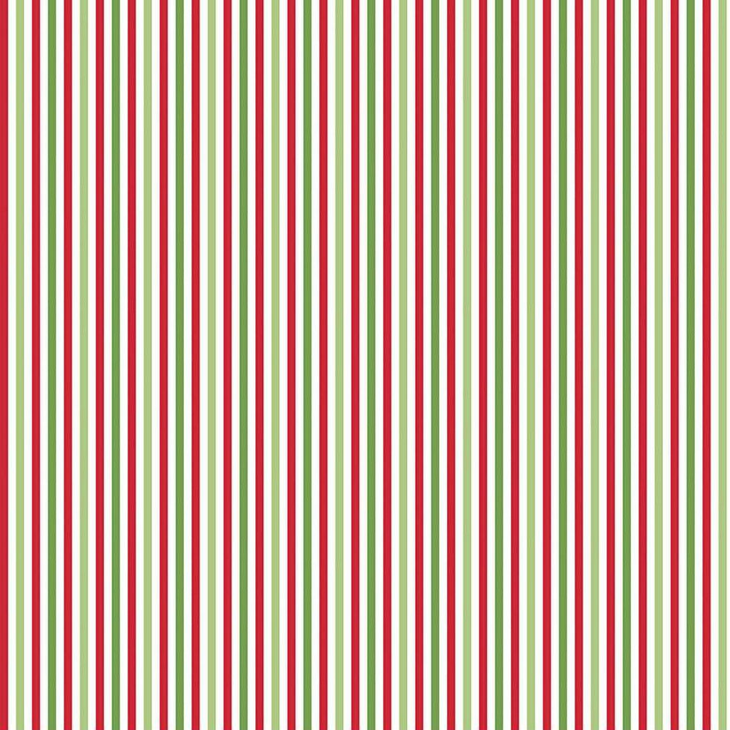 Eighth Inch Stripe Christmas C495CH Fabrics Riley Blake