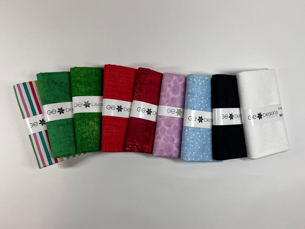 Elf the Movie Half Yard Bundle Fabrics Camelot