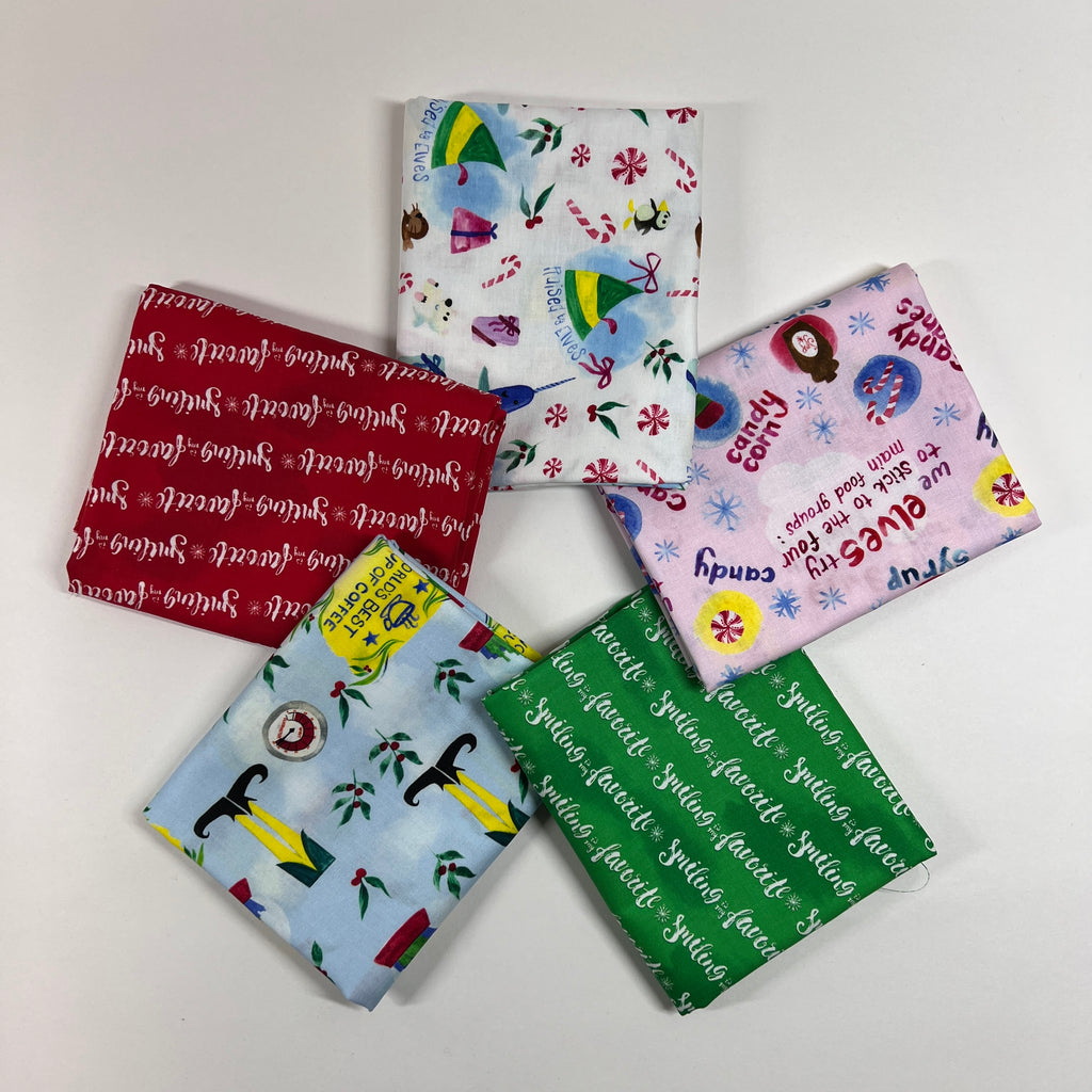 Elf the Movie Half Yard Bundle Fabrics Camelot