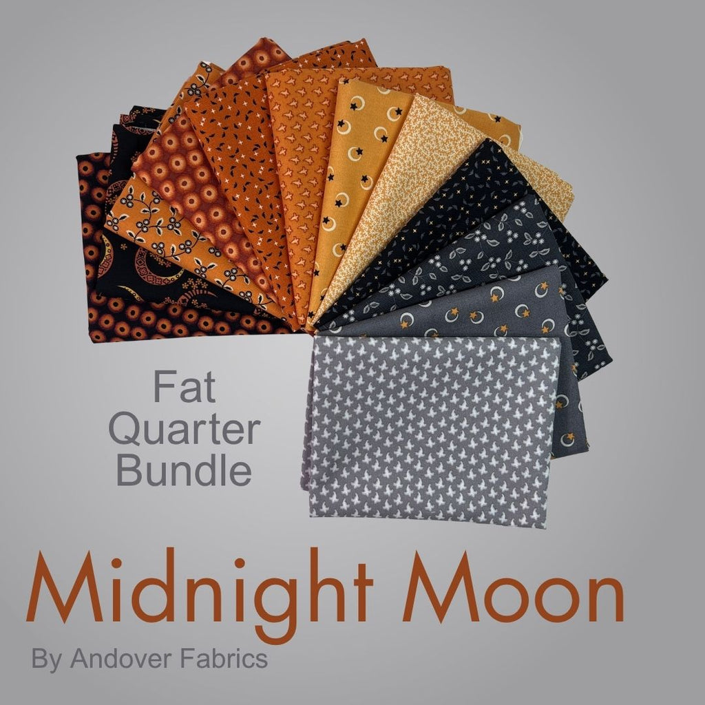 Midnight Moon Fat Quarter Bundle Fabrics Andover Fabrics