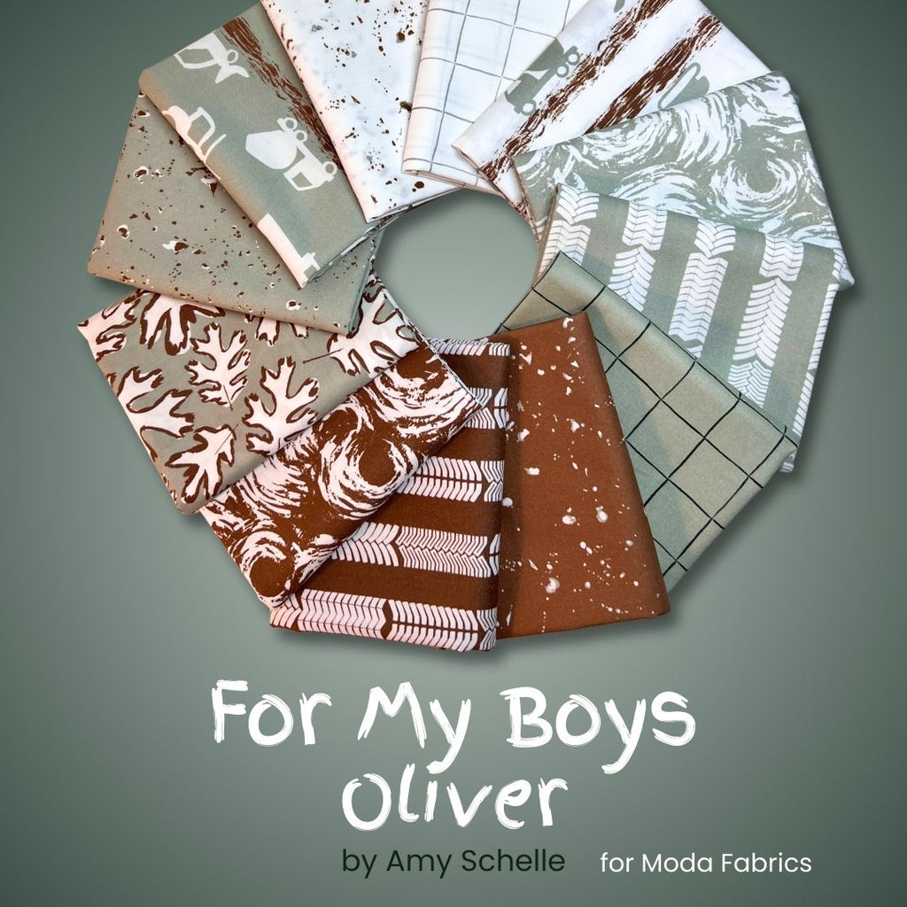For My Boys - Oliver Half Yard Bundle Fabrics Moda Fabrics