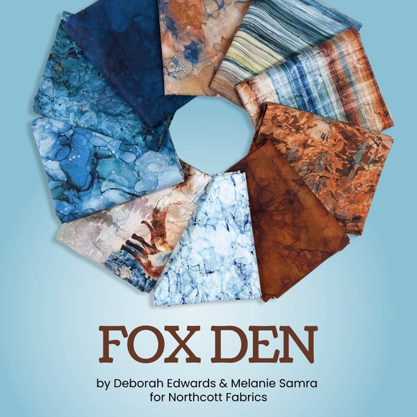 Fox Den Half Yard Bundle – GE Designs