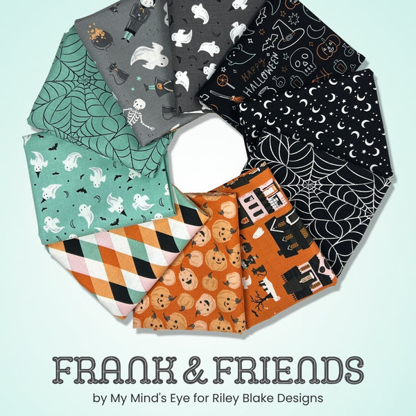 Frank and Friends Half Yard Bundle, quilting fabric by Riley Blake