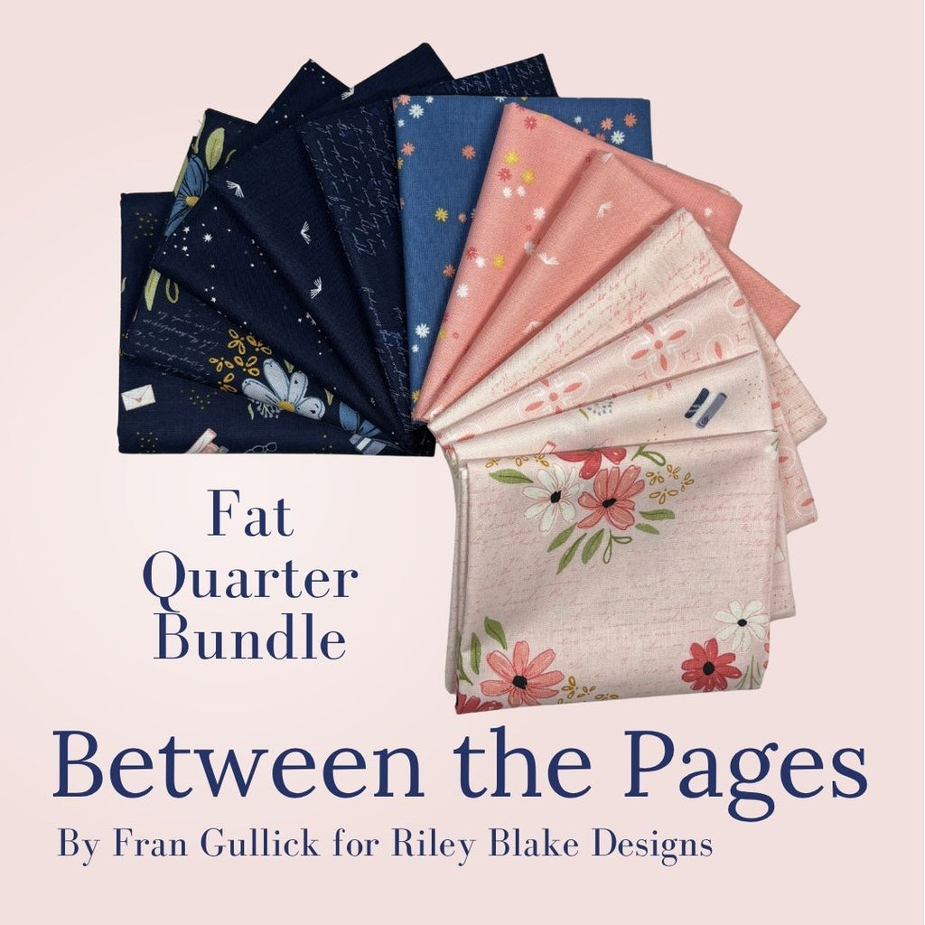 Between the Pages Fat Quarter Bundle Fabrics Riley Blake