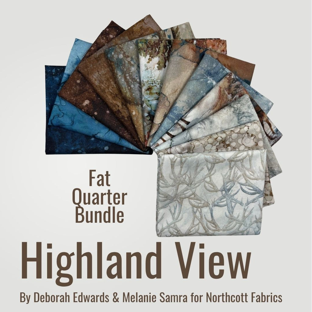 Highland View Fat Quarter Bundle Fabrics Northcott