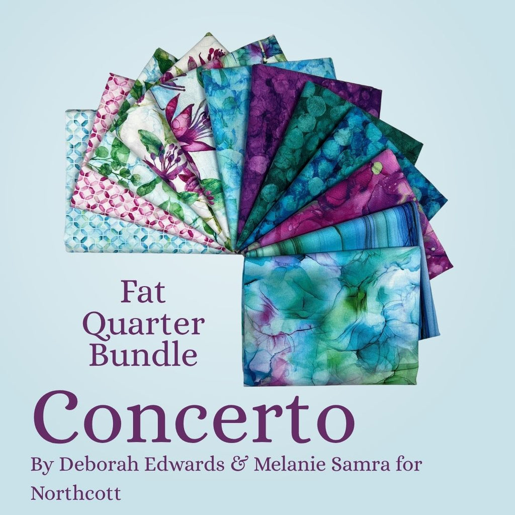 Concerto Fat Quarter Bundle Fabrics Northcott