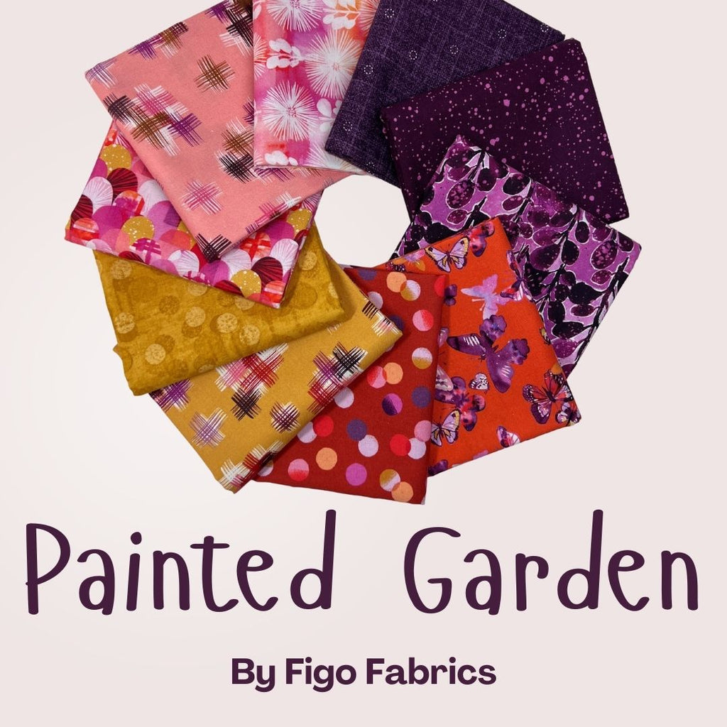 Painted Garden Half Yard Bundle Fabrics Figo