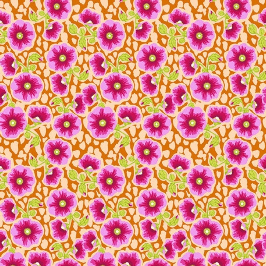 Good Gracious Happy Blooms Caramel PWAH220C Fabrics Free Spirit