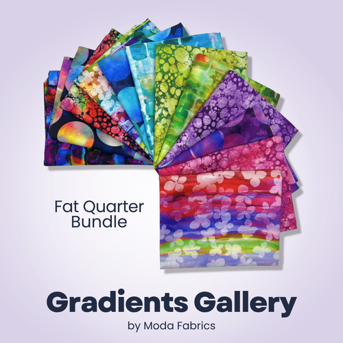Gradients Gallery Fat Quarter Bundle, quilting fabric by Moda Fabric