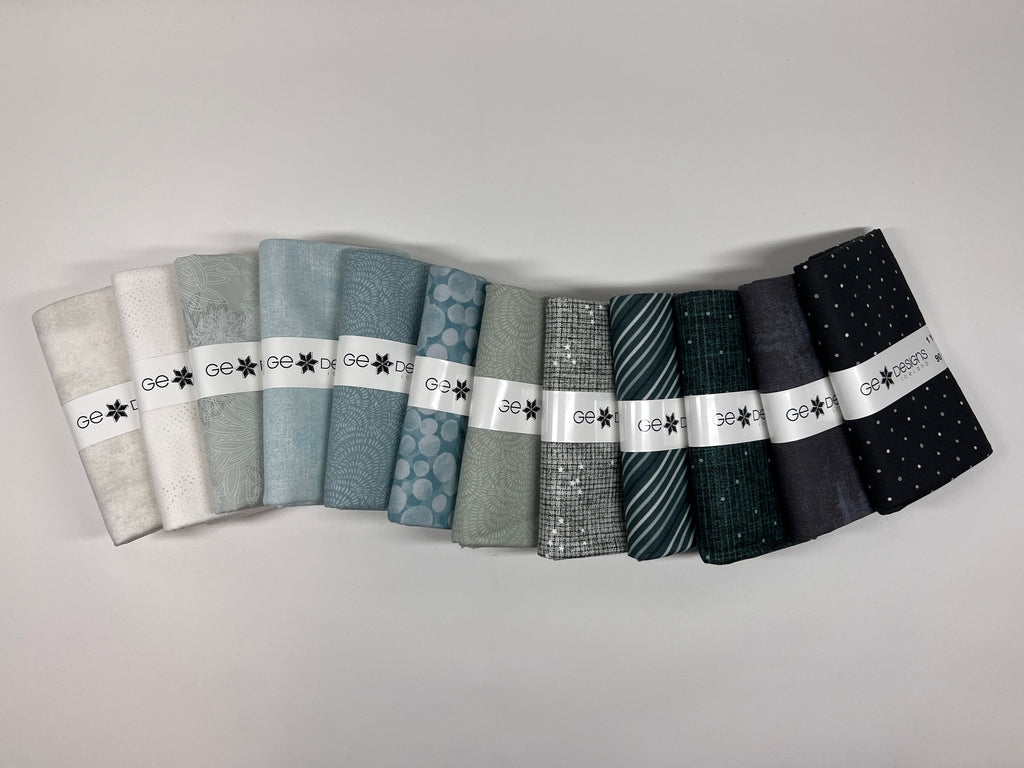 Hazy Shade of Winter Half Yard Bundle Fabrics Studio E Fabrics