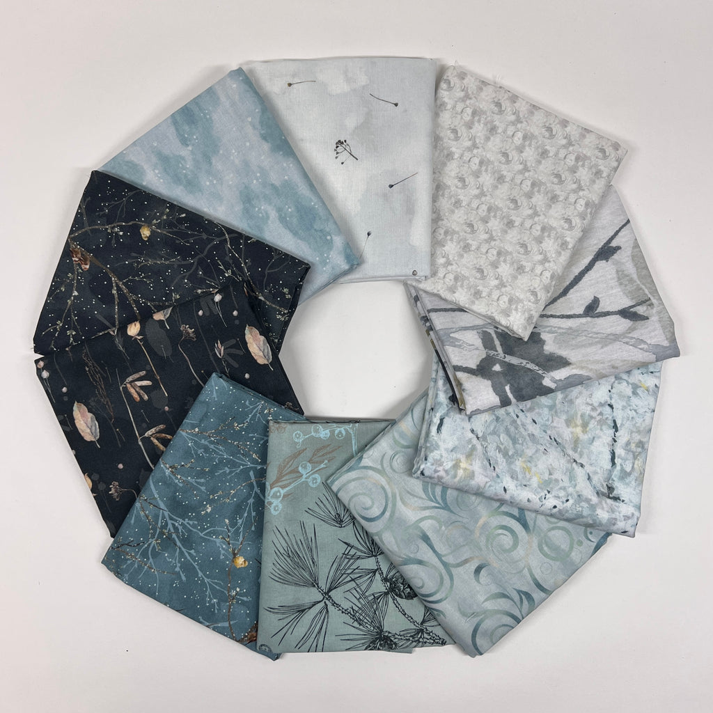 Hazy Shade of Winter Half Yard Bundle Fabrics Studio E Fabrics