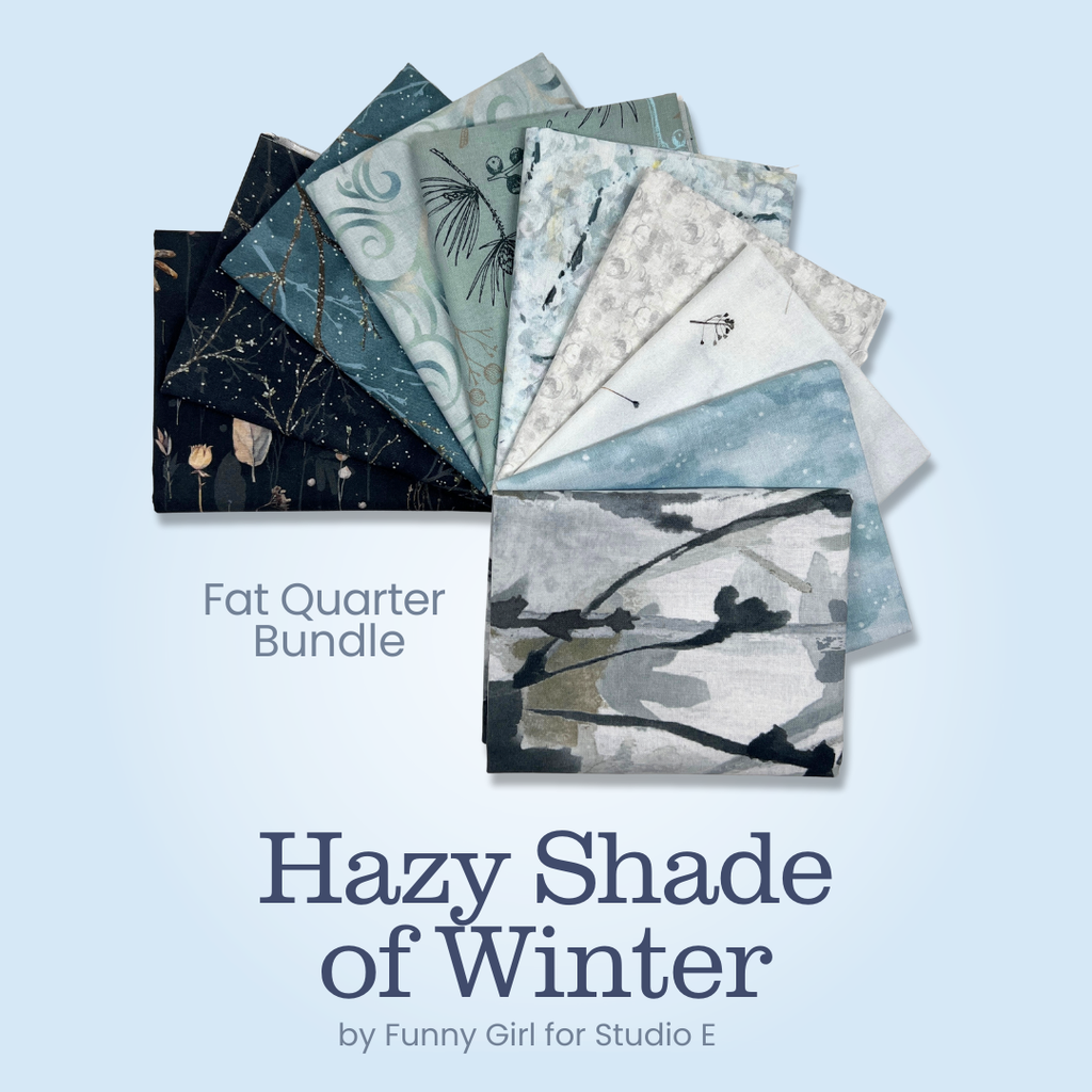 Hazy Shade of Winter Fat Quarter Bundle Fabrics Studio E Fabrics