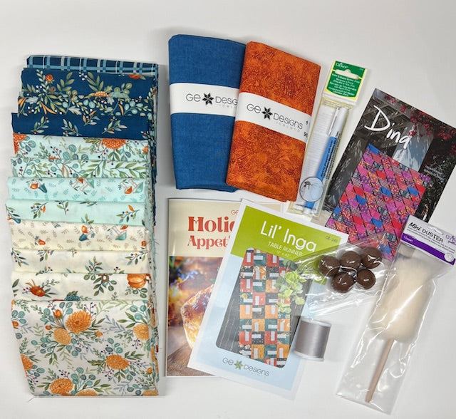 Holiday Perfect Pairing Boxes- 2025 Fabrics GE Designs I Love Fall Most of All