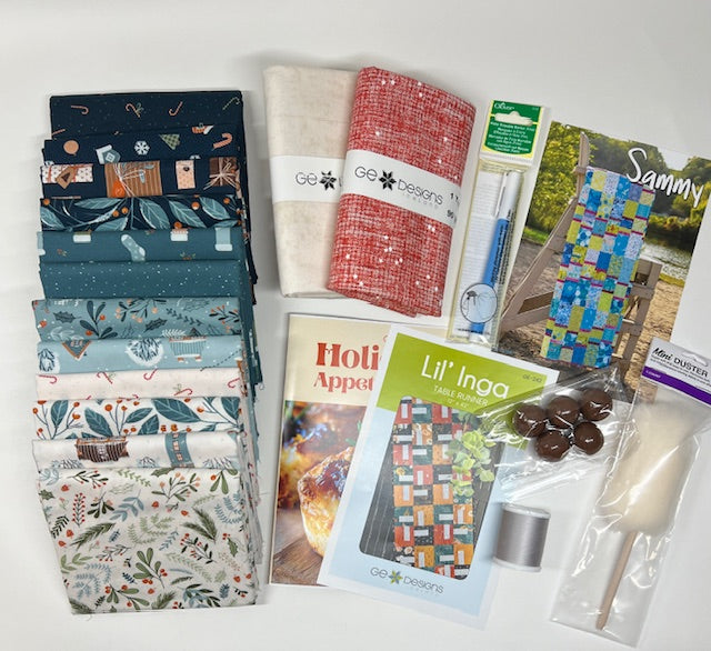 Holiday Perfect Pairing Boxes- 2025 Fabrics GE Designs Purrfect Christmas