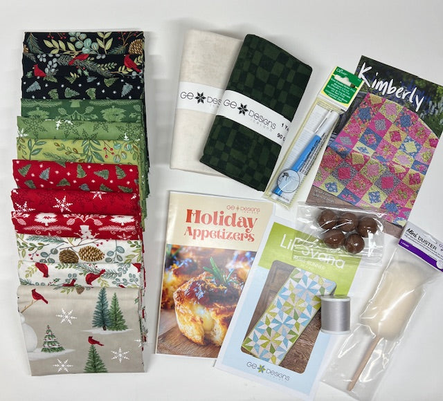 Holiday Perfect Pairing Boxes- 2025 Fabrics GE Designs Winter Friends