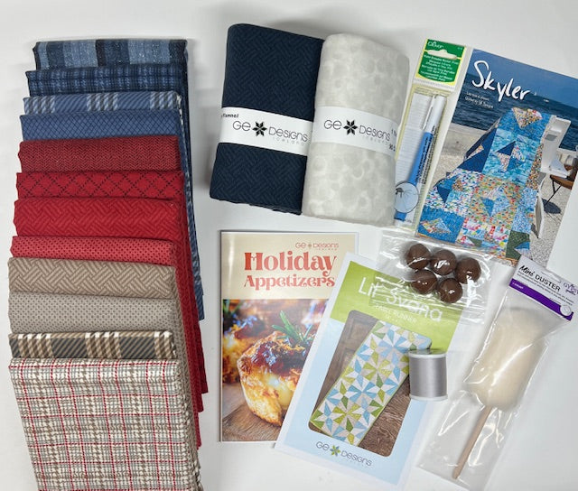 Holiday Perfect Pairing Boxes- 2025 Fabrics GE Designs Prairie Gatherings