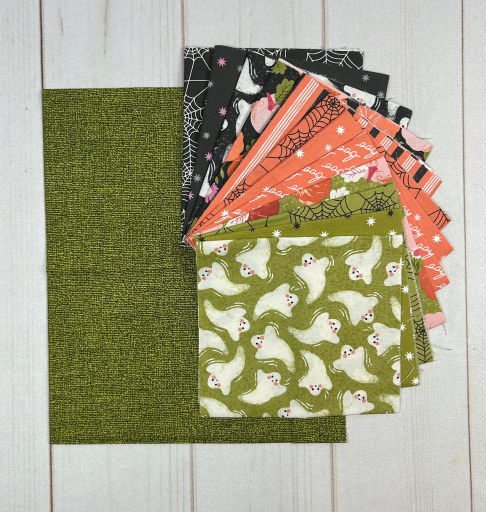 Hey Boo Lil' Bundle Fabrics Moda Fabrics   