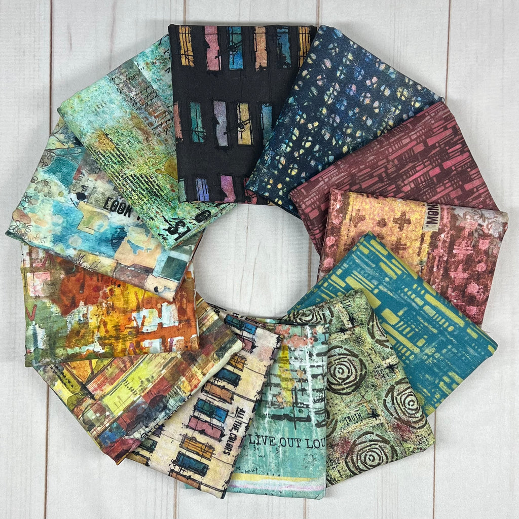 Live Out Loud Stash Builder Bundle Fabrics Free Spirit   