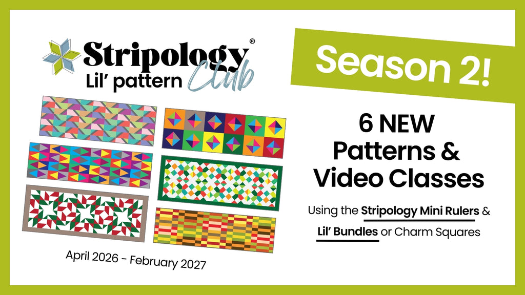 Il Pattern Stripology Lil' Pattern Club - Season 2 : 6 patterns and video classes ...