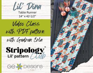 Lil' Dina Video Class - Stripology Lil' Pattern Club