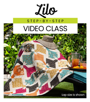 Lilo Video Class - Stripology Quickies Club, quilt pattern