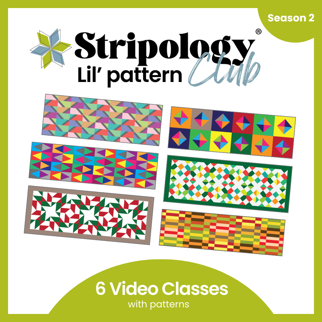 Il Pattern Stripology Lil' Pattern Club - Season 2 : 6 patterns and video classes ...