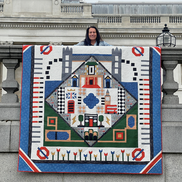 London Calling Block of the Month Quilt Program- Full Access with Video Tutorials, video class