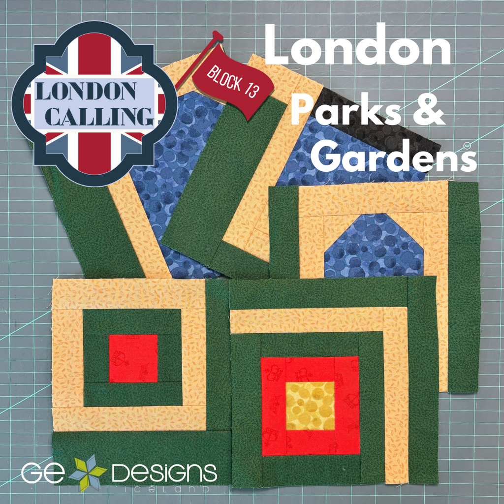 London Calling -Mystery Block of the Month - Part 11 Pattern GE Designs   