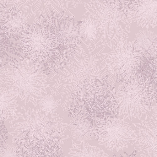 Floral Elements Mauve Haze FE558 Fabrics Art Gallery
