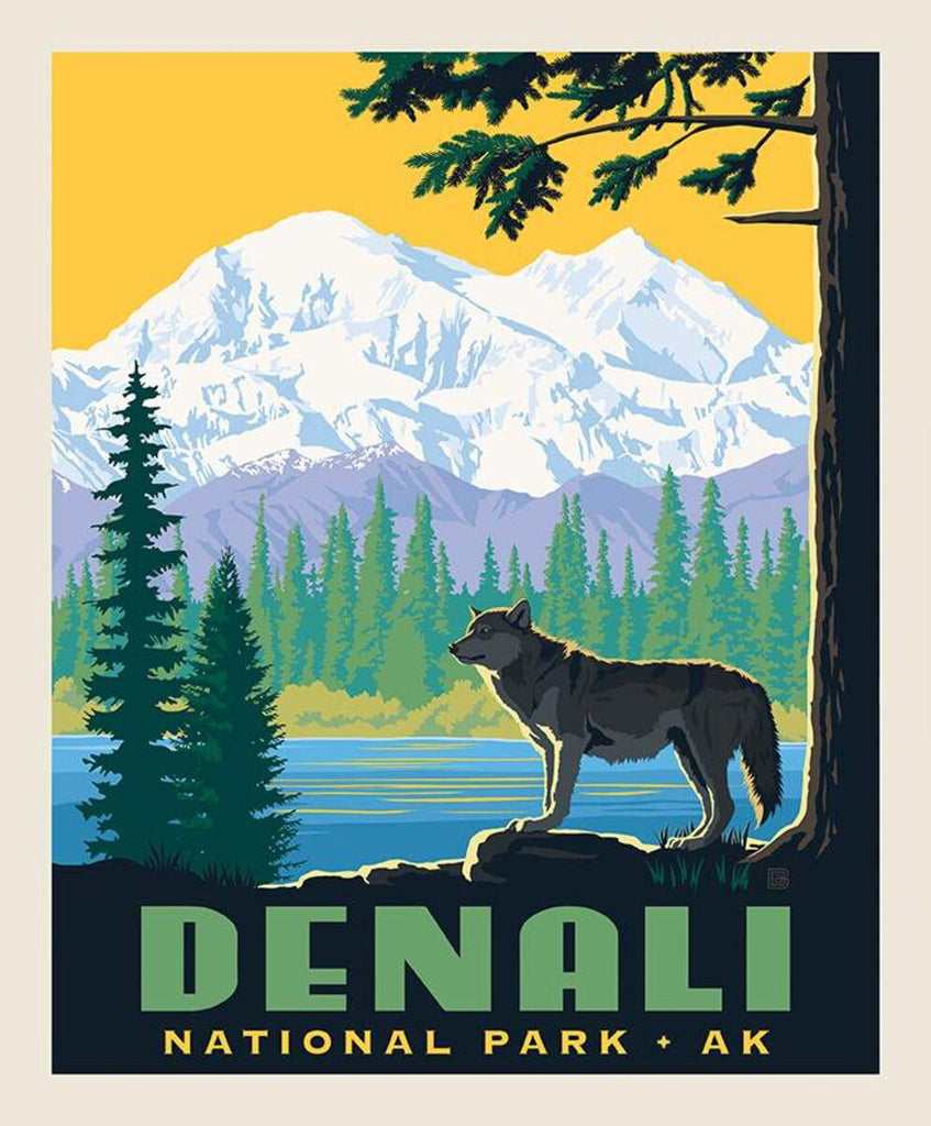 National Parks Denali Panel P9482 Fabrics Riley Blake