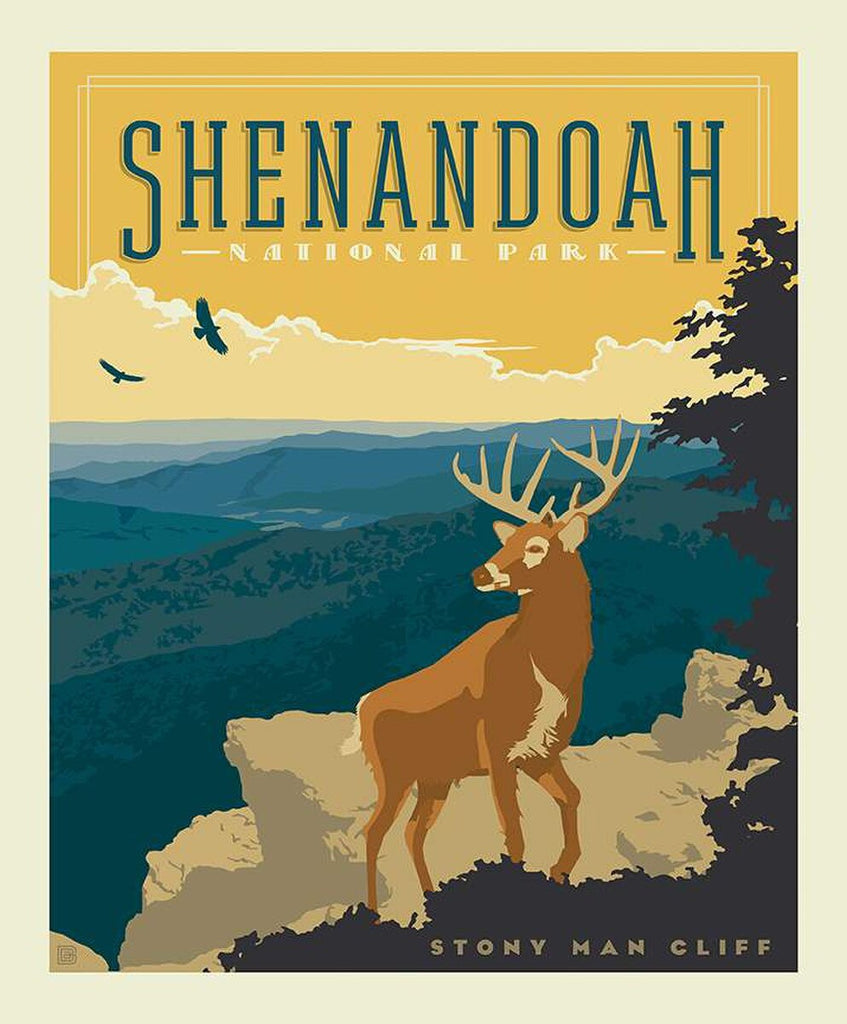 National Parks Shenandoah Panel P8931 Fabrics Riley Blake