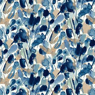 Natural Essence Blue Grass Multi 90911-42 Fabrics Figo   